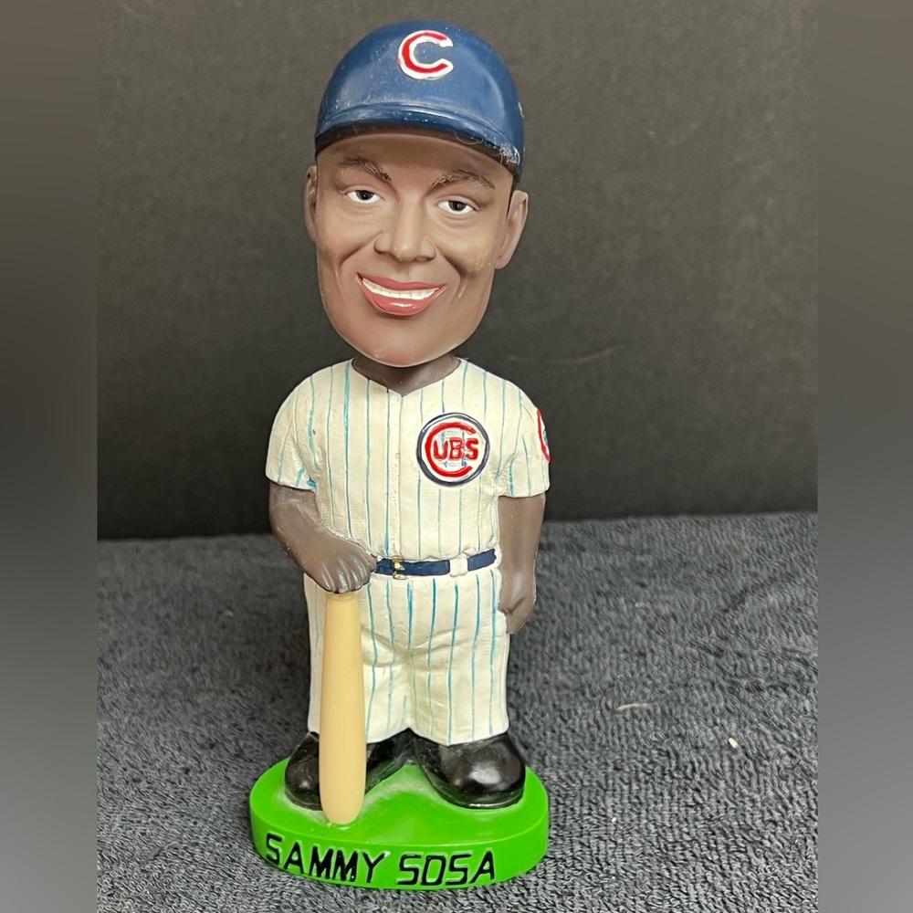 Bobble Dobbles Hand Painted BobbleHead Sammy Sosa - Cubs - #D